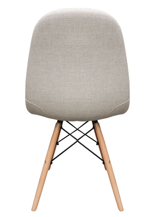 Silla Eames Tapizada Tequila Natural