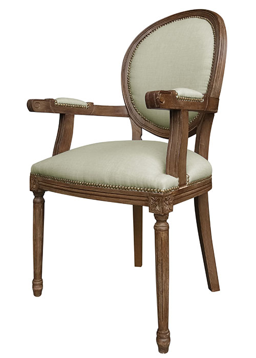 Sillón Luis XVI Medallon Don Perla