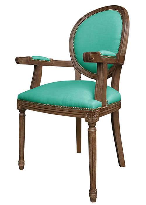 Sillón Luis XVI Medallon Don Esmeralda