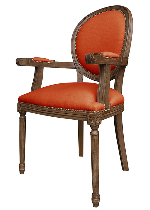 Sillón Luis XVI Medallon Don Orange