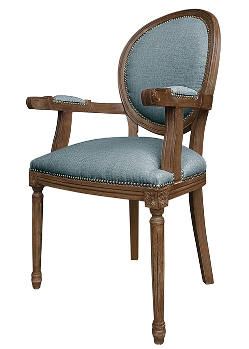 Sillón Luis XVI Medallon Spazio Cielo