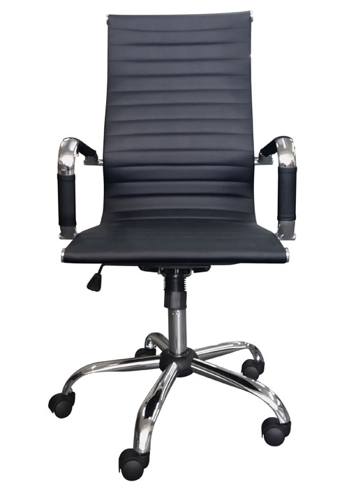 Sillón Chambers Tapizado Negro