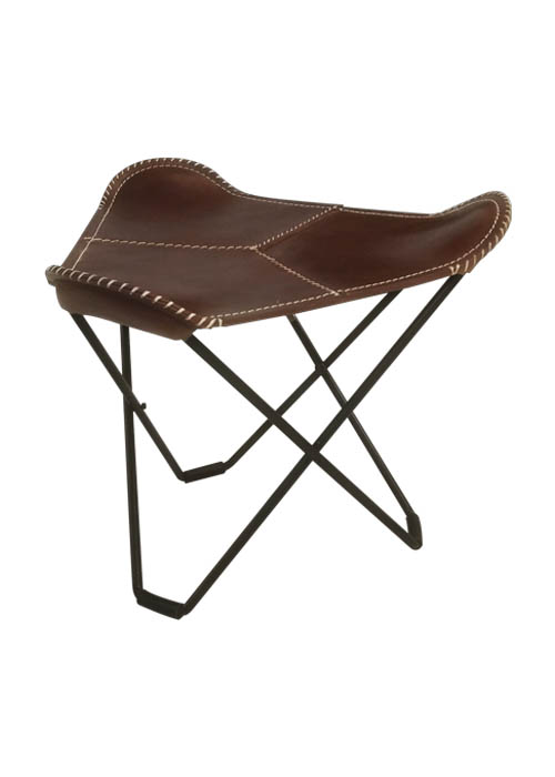 Sillón BKF Cuero M Cuero Marron Rojizo