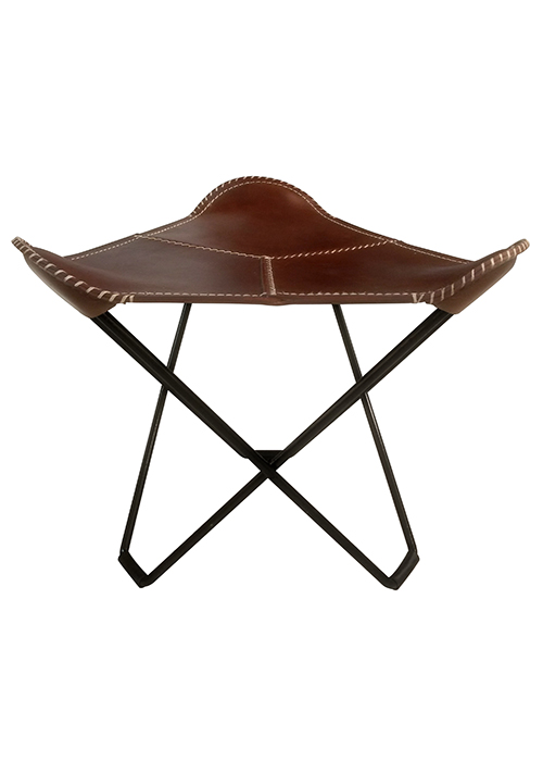 Sillón BKF Cuero M Cuero Marron Rojizo