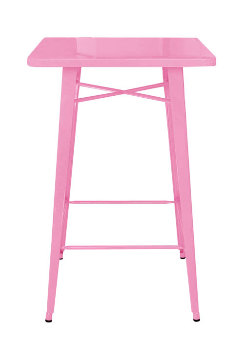 Mesa Alta Tolix 70 Tono Rosa