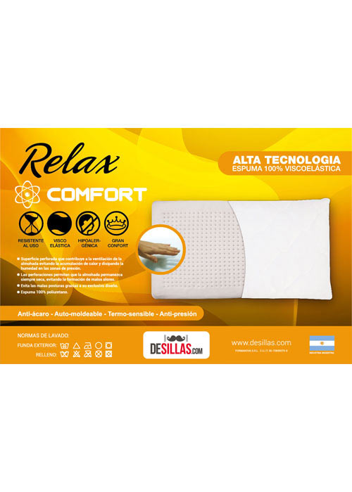 Almohada Relax Confort Blanco