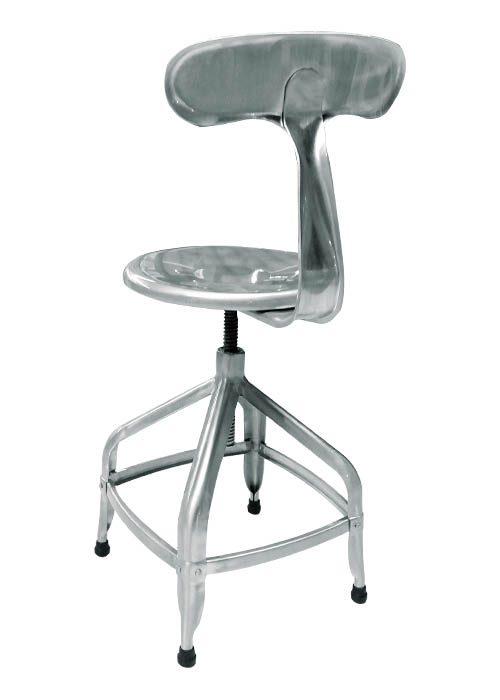 Taburete Carlo Galvanizado Galvanizado