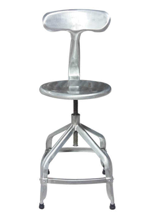 Taburete Carlo Galvanizado Galvanizado