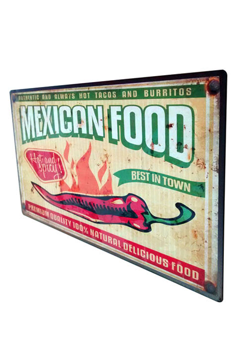 Cuadro Mexican Food Motivos Varios