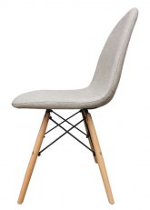 Silla Eames Tapizada Tequila Natural