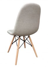 Silla Eames Tapizada Tequila Natural