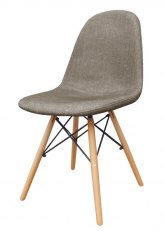 Silla Eames Tapizada Tequila Beige