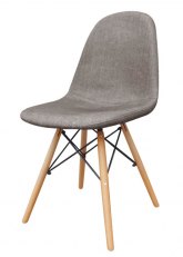 Silla Eames Tapizada Tequila Gris