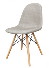 Silla Eames Tapizada Tequila Natural