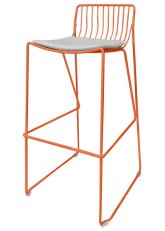 Banqueta Ontario Tono Naranja 