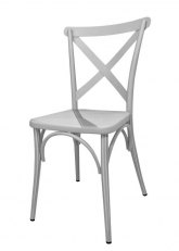 Silla Victory Tono Gris Plata Perlado