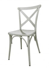 Silla Victory Tono Plata Viejo Texturado