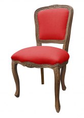 Silla Luis XV Provenzal Don Rojo