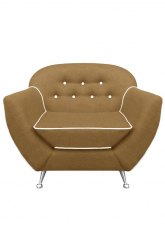 Sillón Bari 1 cuerpo Bolton Beige