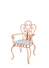 Silla Grandma Infantil Tono Naranja 