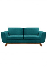 Sillón Bergamo Bolton Turquesa