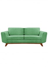 Sillón Bergamo Bolton Verde Agua