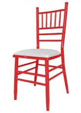 Silla Tiffany Tono Rojo