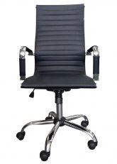 Sillón Chambers Tapizado Negro