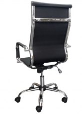 Sillón Chambers Tapizado Negro
