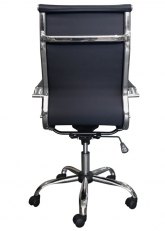 Sillón Chambers Tapizado Negro