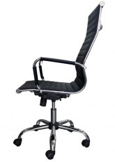 Sillón Chambers Tapizado Negro