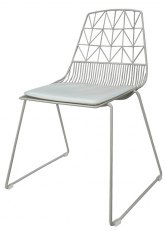 Silla Columbia Tono Plata Viejo Texturado