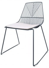 Silla Manitoba Tono Gris Azulado