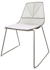 Silla Manitoba Tono Plata Viejo Texturado