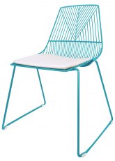 Silla Manitoba Tono Turquesa
