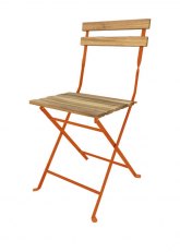 Silla Bistro Tono Naranja 