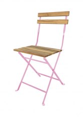 Silla Bistro Tono Rosa