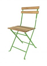 Silla Bistro Tono Verde Manzana