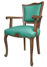 Sillón Luis XV Flor Don Esmeralda
