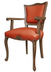 Sillón Luis XV Flor Don Orange