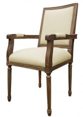 Sillón Luis XVI cuadrado Don Natural