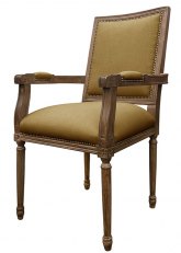 Sillón Luis XVI cuadrado Don Gamuza