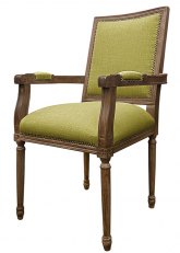 Sillón Luis XVI cuadrado Spazio Verde