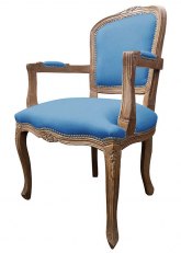 Sillón Luis XV Provenzal Don Blue