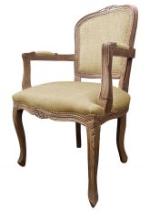 Sillón Luis XV Provenzal Spazio Beige