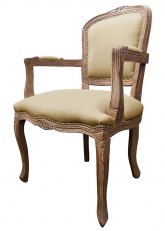 Sillón Luis XV Provenzal Don Beige
