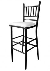 Taburete Chiavari Tono Negro Mate