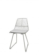 Silla Calgary Infantil Tono Plata Viejo Texturado