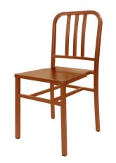 Silla Navy Metálica Tono Cobre