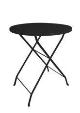 Mesa Cervecera 68 Tono Negro Microtexturado